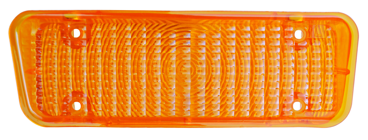 Parking Lamp Lense - Amber - 71-72 C-10 - Part#0849-027L