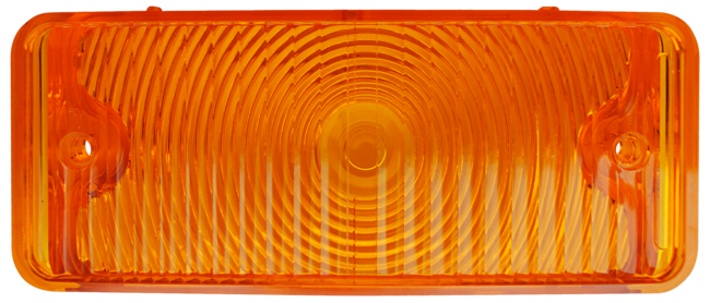 Park Lamp Lens - Amber - 67-68 C-10 - Part#0849-523L